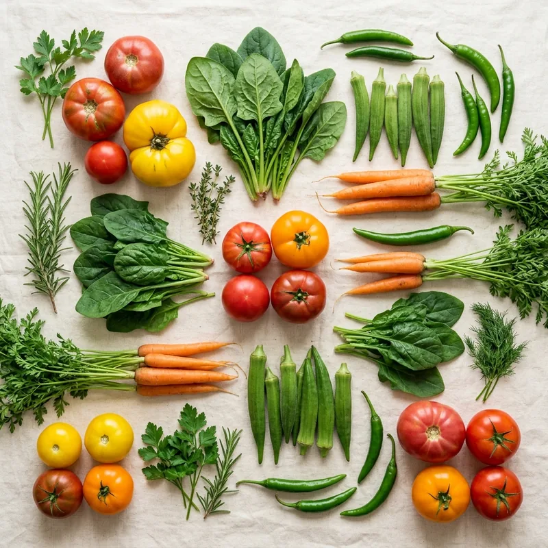 Fresh produce — organic, from Healthy Bowl farms